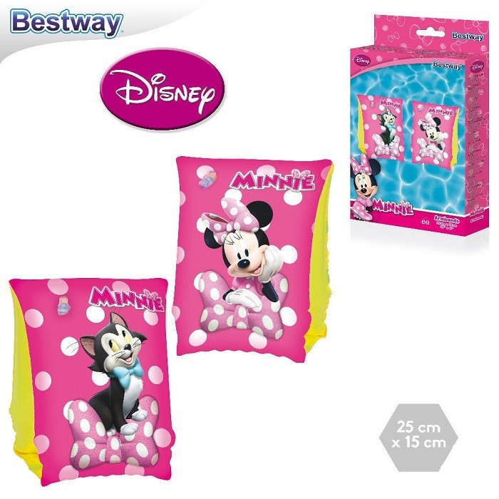 BRACCIOLI F. CM.25x15 MINNIE 3/6 ANNI BESTWAY 91038