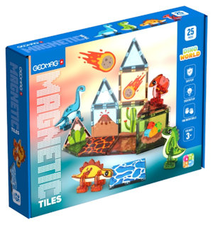 GEOMAG MAGNETIC TILES DINO 25PZ. 4221