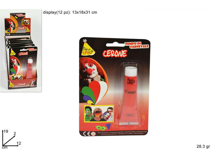 MAKE UP FONDOTINTA IN TUBETTO ROSSO 22ml.