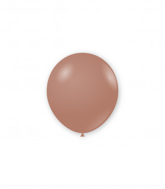 PALLONCINI 5 POLLICI METAL CM.13 CONF.100PZ. ROSA GOLD 81