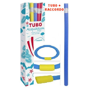 NUOTO TUBO GALLEGGIANTE PISCINA CON RACCORDO CM.162 x D.6 IN EXPO PEZZI 24
