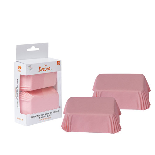 PIROTTINI PLUMCAKE CM.80x50x32 ROSA CONF.36PZ. DECORA