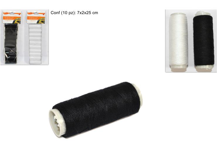 CUCITO ROCCHETTINE FILO COTONE CONF.10PZ. SU BLISTER