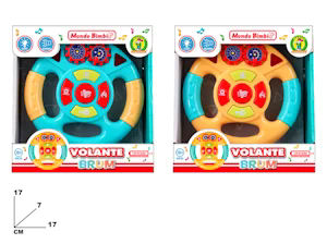 PRIME ATTIVITA' VOLANTE BABY CON SUONI E LUCI MAZ