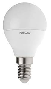 LAMPADA LED SFERA NEOS  3W E14 LUCE FREDDA
