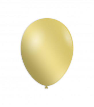 PALLONCINI 12 POLLICI METAL CM.30 CONF.100PZ. MOSTARDA 65