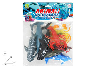 ANIMALI IN BUSTA MARINI 8PZ. MAZ