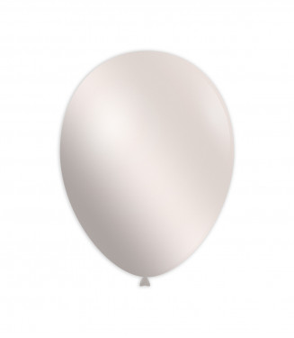 PALLONCINI 13 POLLICI METAL CM.33 CONF.100PZ. PERLA 60