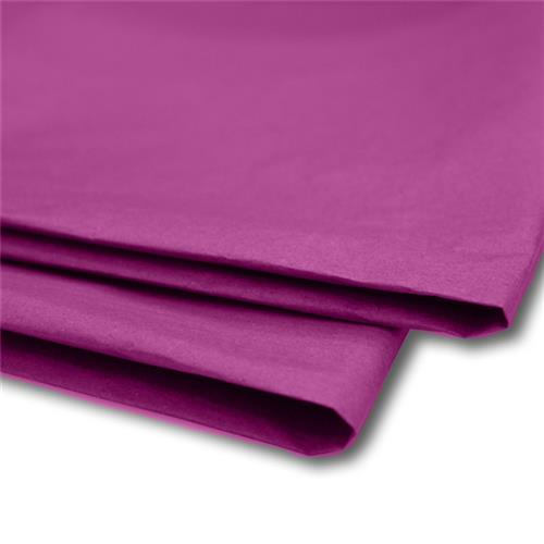 CARTA VELINA IN FOGLI CONFEZIONE 24FF CM.50x76 DA 20GR. VIOLA