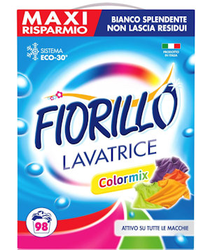 LAVATRICE IN POLVERE FUSTINO 98 MISURINI FIORILLO COLORMIX