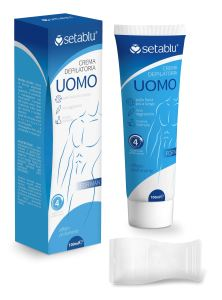 CREMA CORPO SETABLU DEPILATORIA UOMO SENSITIVE TUBETTO 100ML CON SPATOLA SETABL