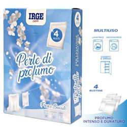 BUCATO PERLE DI PROFUMO MULTIUSO FRESCO BUCATO CONF.4PZ. IRGE