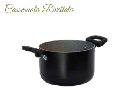 CASSERUOLA ALLUMINIO NORDIKA LINE CM.18 MANICI 2 PENTALUX 81226