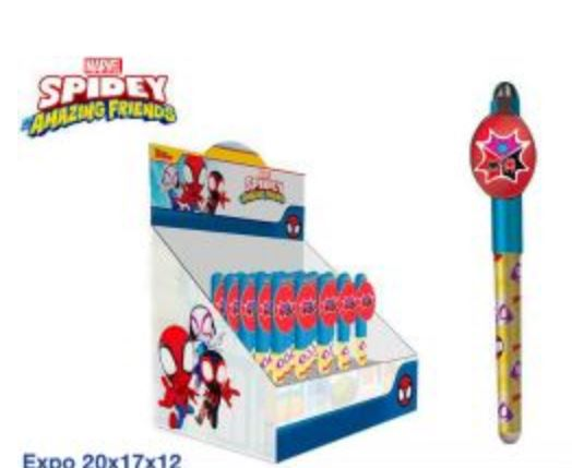 PENNA CON CAPPUCCIO CLICK SPIDEY EOLD. PEZZI 36
