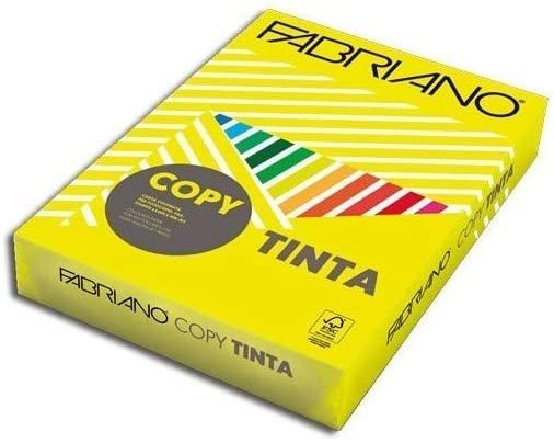 RISMA CARTA A3 160GR. GIALLO 100FF. FABRIANO