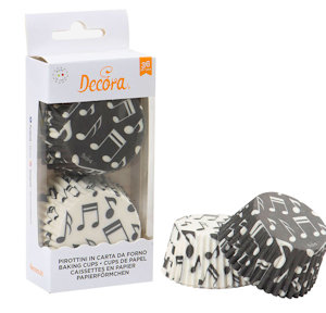 PIROTTINI NOTE MUSICALI 50x32MM CONF. 36PZ. DECORA