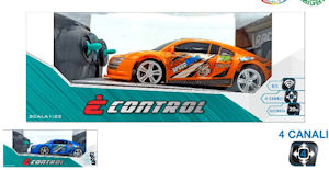 AUTO RADIO COMANDO 1:22 RACING 4 CANALI SPORT 2° ASSOTIMENTO EOLD.