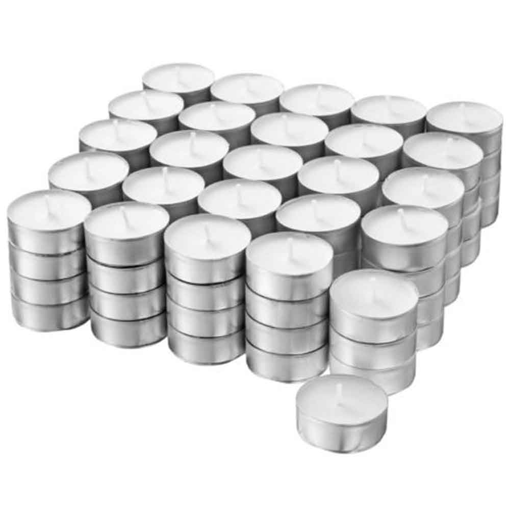 CANDELA TEALIGHT BIANCA CONF.100PZ. LULU'