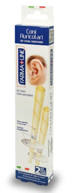 MEDICAZIONE CONI AURICOLARI CONF.2PZ. FARMALINE