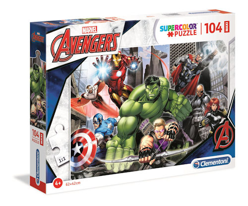 PUZZLE 104 MAXI AVENGERS 23688 CLEMENTONI