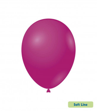 PALLONCINI 12 POLLICI CM.30 ROSSI MAGENTA 135 PASTELLO CONF.50PZ. SOFTLINE
