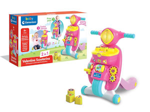 PRIMI PASSI VALENTINA SCOOTERINA INTERATTIVA 9+ MESI 17851 CLEMENTONI