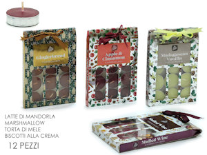 CANDELA TEALIGHT COLOR CONF.12 PZ. IN SCATOLA REGALO 535550 GENERAL