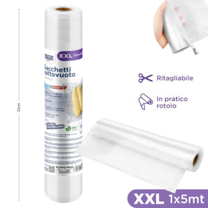 BUSTE SOTTOVUOTO ROTOLO CM.32x5MT. CONF.1PZ. XXL IRGE