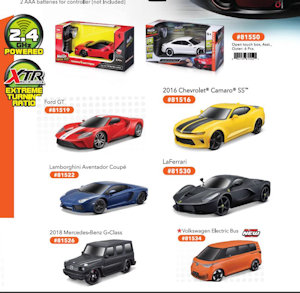 AUTO RADIO COMANDO 1:24 AUTO STRADALI MAISTO