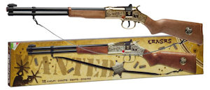 ARMI FUCILE IN METALLO COWBOY DISC 12 KANSAS 3170 VILLA