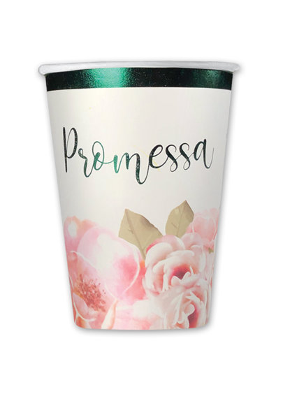 PROMESSA DI MATRIMONIO BICCHIERI CC.200 CONF.8 PZ. BIGPARTY