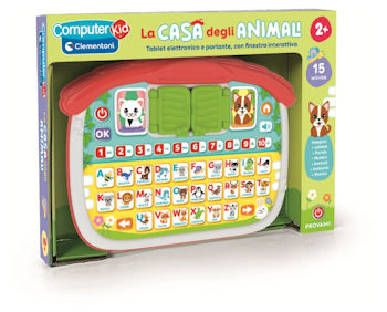 COMPUTER LAPTOPLA CASA DEGLI ANIMALI COMPUTER 2+ ANNI 16490 CLEMENTONI