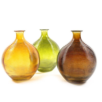 CARAFFA IN VETRO GIARA COLOR CM.29,5xH.23 06803 MERCURY