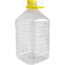 PET TANICA IN PLASTICA TRASPARENTE 3 LITRI PER VINO O OLIO