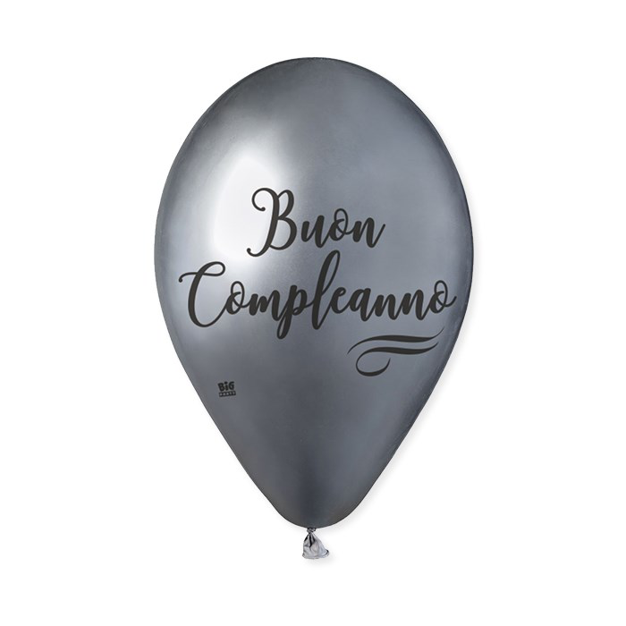 FESTA BUON COMPLEANNO PRESTIGE PALLONCINI ALL AROUND D.13 CM.33 CONF.50PZ. DIMAV