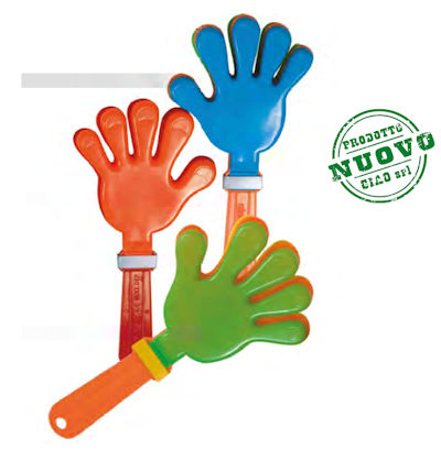 ACCESSORI MUSICALI MANI CLAP CLAP CM.33x18