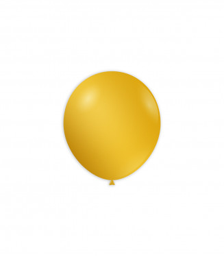 PALLONCINI 5 POLLICI METAL CM.13 CONF.100PZ. GIALLO 64