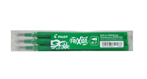 PENNA CANCELLABILE PILOT FRIXION SOLO REFIL VERDE CONF.3pz