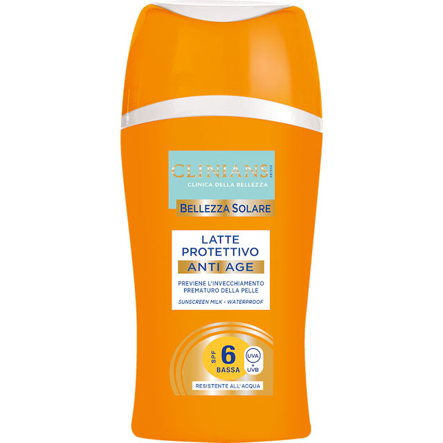 PROTEZIONE CORPO CLINIANS LATTE SOLARE ANTIAGE SPF6 200ML