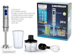 FRULLATORE MULTIROBOT 3 IN 1 1000W. 875810 DICTROLUX