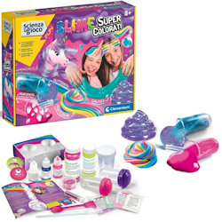 SCIENZA E GIOCO SLIME SUPER COLORATI 19355 CLEMENTONI