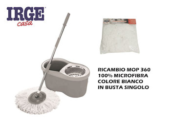 PAVIMENTO SECCHIO ROLL MOP  SOLO RICAMBIO IN MICROFIBRA IRGE