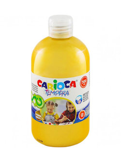 TEMPERA LIQUIDA FLACONE DA 500ML. GIALLO NIKOFFICE