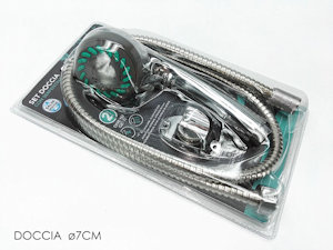 DOCCINO MULTIFUNZIONE IN ACCIAIO CM.21 CON TUBO 1.5 MT 751633 GENERAL