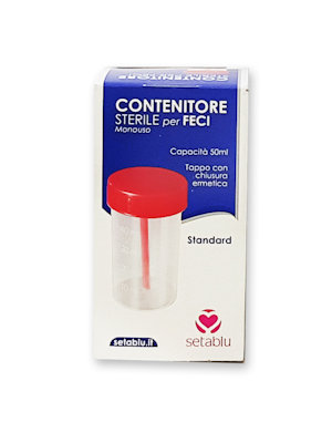 MONOUSO CONTENIOTRE PER FECI STERILE 60ML. 57894 SETABLU