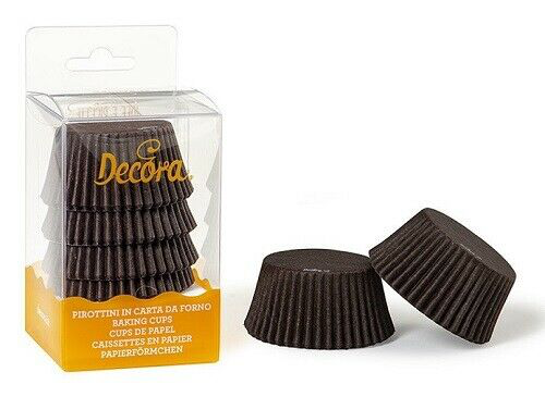 PIROTTINI NERI 50x32MM CONF. 75PZ. DECORA