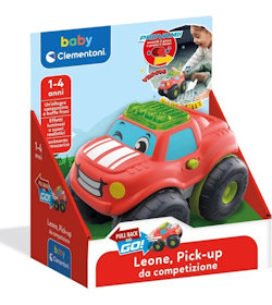 MEZZI AUTO PICK-UP LEONE 1-4 ANNI INTERATTIVO 17500 CLEMENTONI