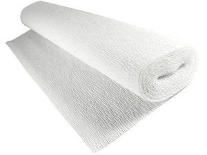 CARTA CRESPA IN ROTOLO DA 180G. CM.50x2.50MT. BIANCO