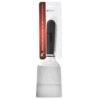 UTENSILE SPATOLA ANGOLARE IN ACCIAIO CM.16x9 KASAVIVA