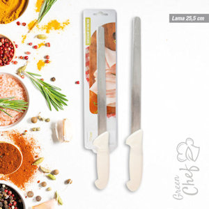COLTELLO PER AFFETTATI LAMA ACCIAIO CM.25,5 IDEA'S
